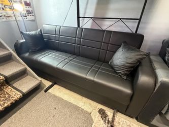 3-Seater Sofa Bed With Storage