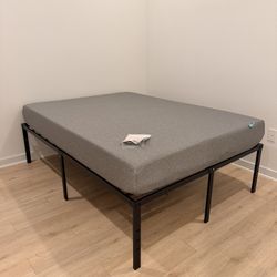Full Size Bed - Frame And Mattress 