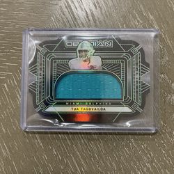 Panini Obsidian Eclipse Tua Tagovailoa Miami Dolphins Card #39/50