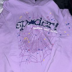 Spyder hoodie Light purple large
