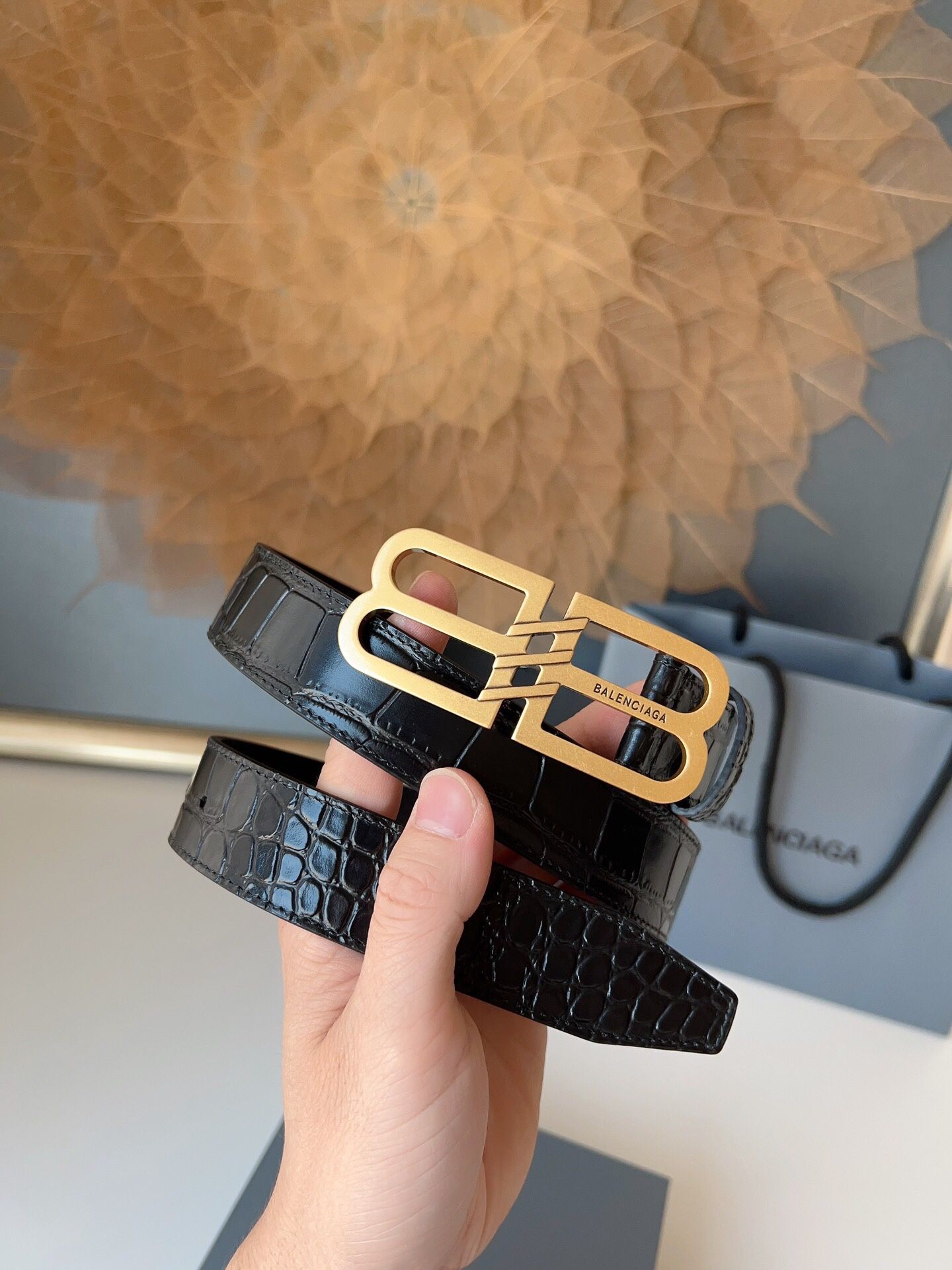 Balenciaga Men’s Belt 2025 New