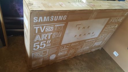 TV Samsung 55", The Frame, 240 Hz, Dynamic Cristal Color, Excellent