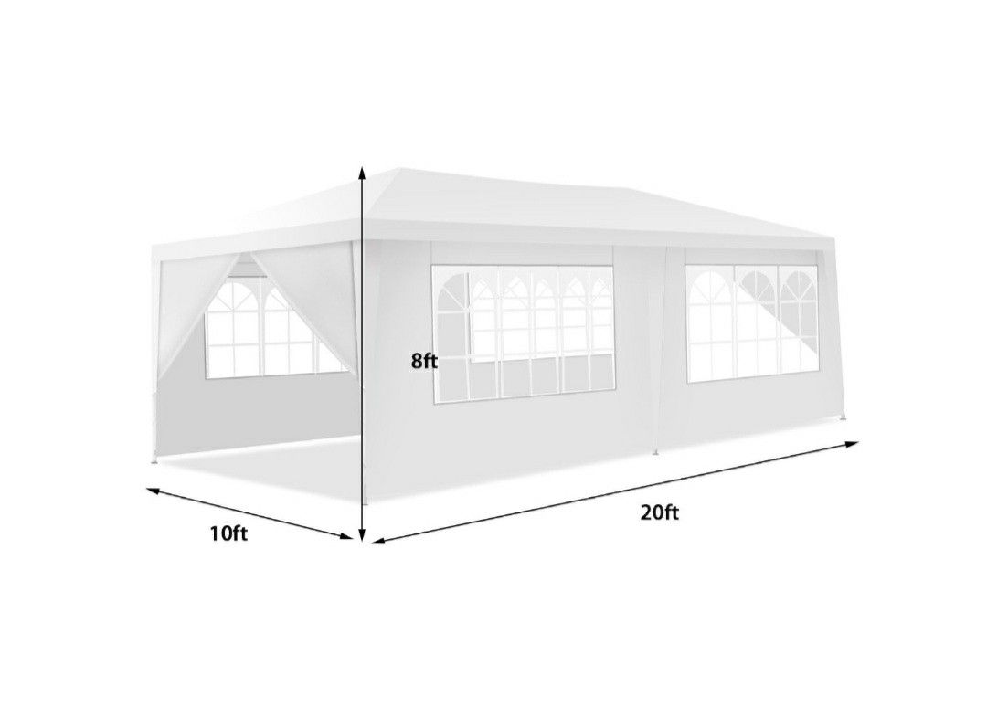 Costway 10x20 heavy duty canopy.