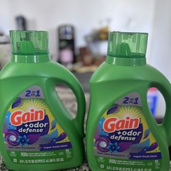 Gain + Odor Defense Laundry Detergent 88oz (10$$ EACH