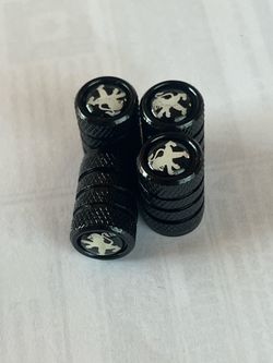Peugeot Tire Valve Stem Caps Set of 4