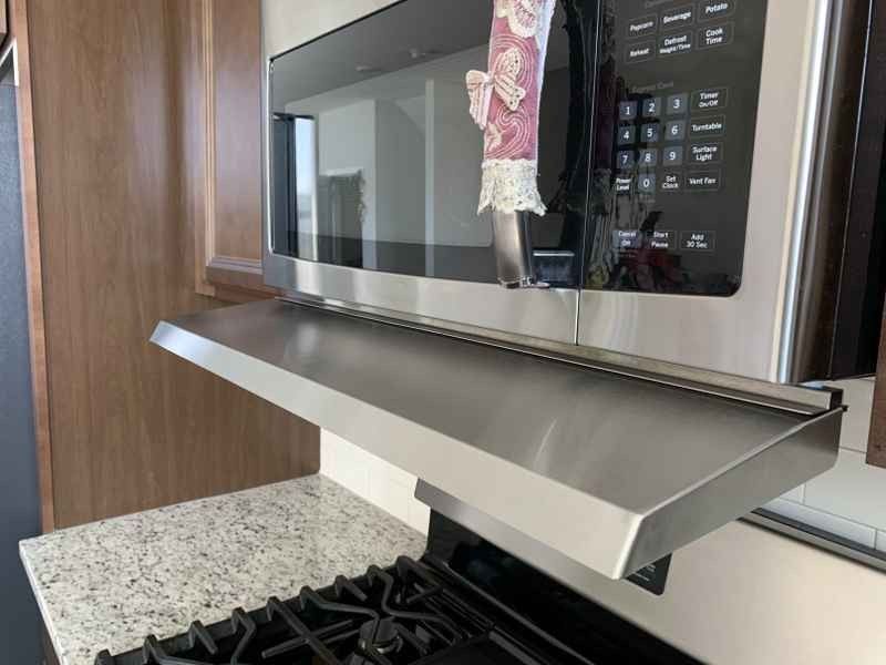 Under Microwave Hood Extension