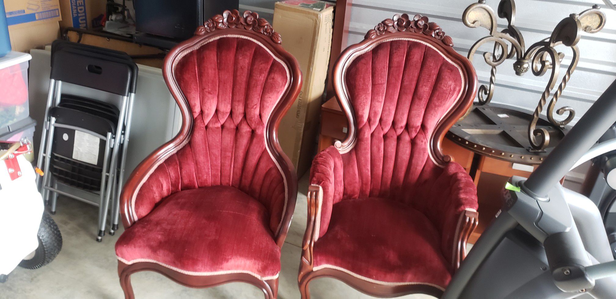 Really nice antique chairs.
