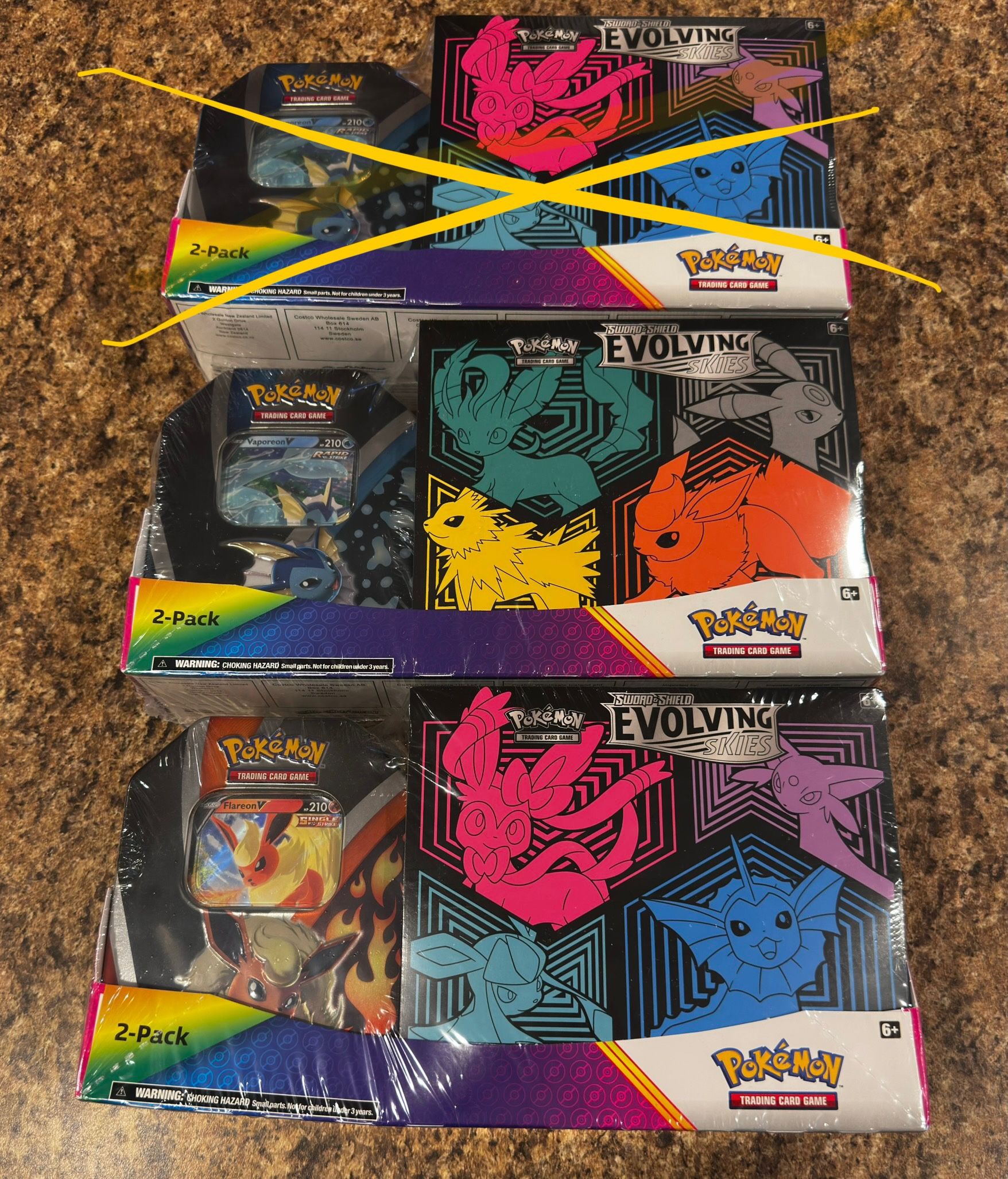 Pokémon Evolving Skies Costco Bundle