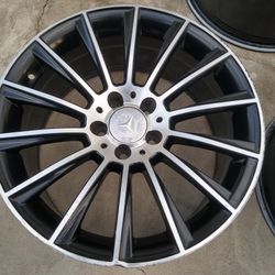 AMG Rims Mercedes Staggered 