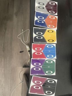 Oakley Football Visor Stickers