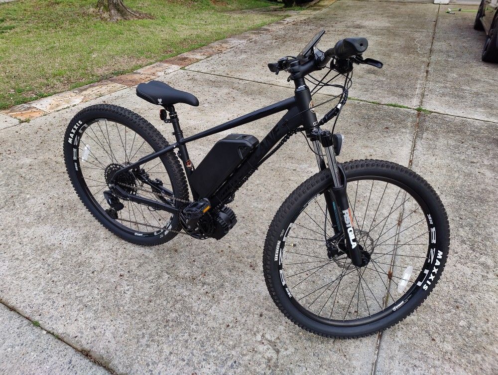Custom 29" Motobecane Fantom 12 Speed SRAM E-MTB 1000W 52V Battery ~65 Mile Range