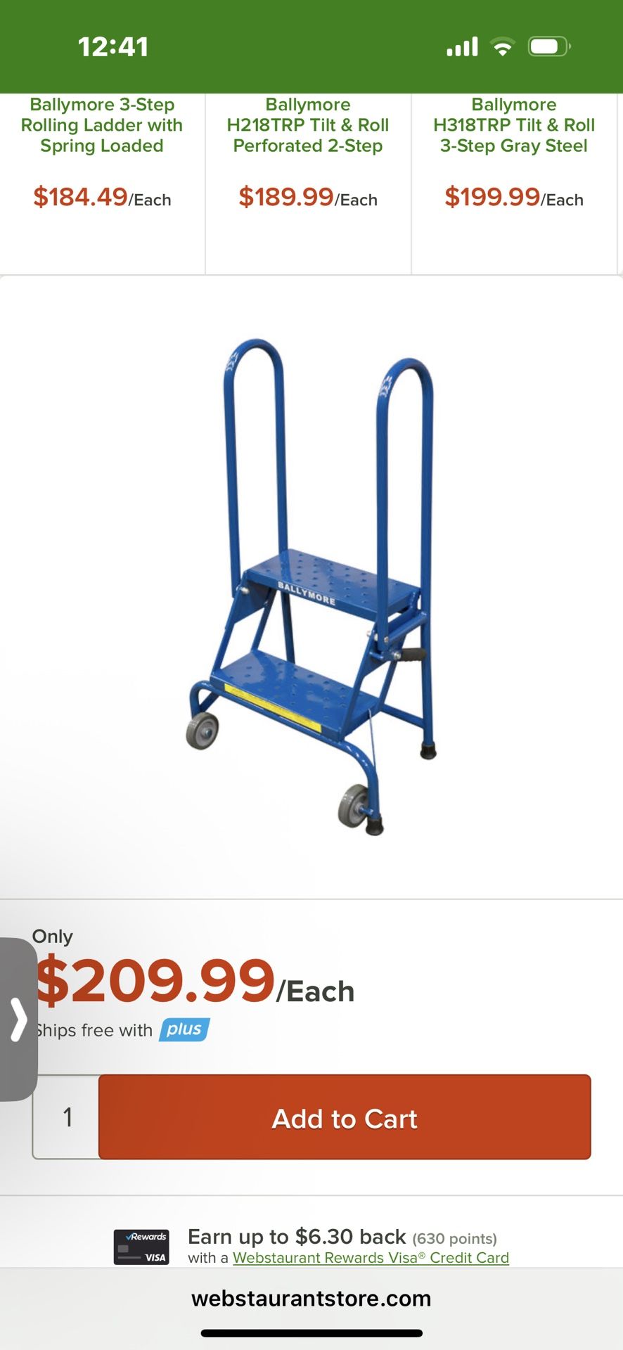 Ballymore 2 Step Ladder