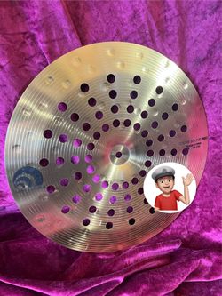 🔥 New 18” Trash Crash Cymbal Drum Set Drums