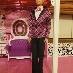 Vintage 1960 Ken Doll - 1960's 60s Allan Doll by Mattel