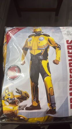 Men’s costume transformers number bee