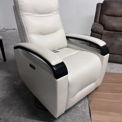Canmore Leather Recliner -Lowballers Blocked 