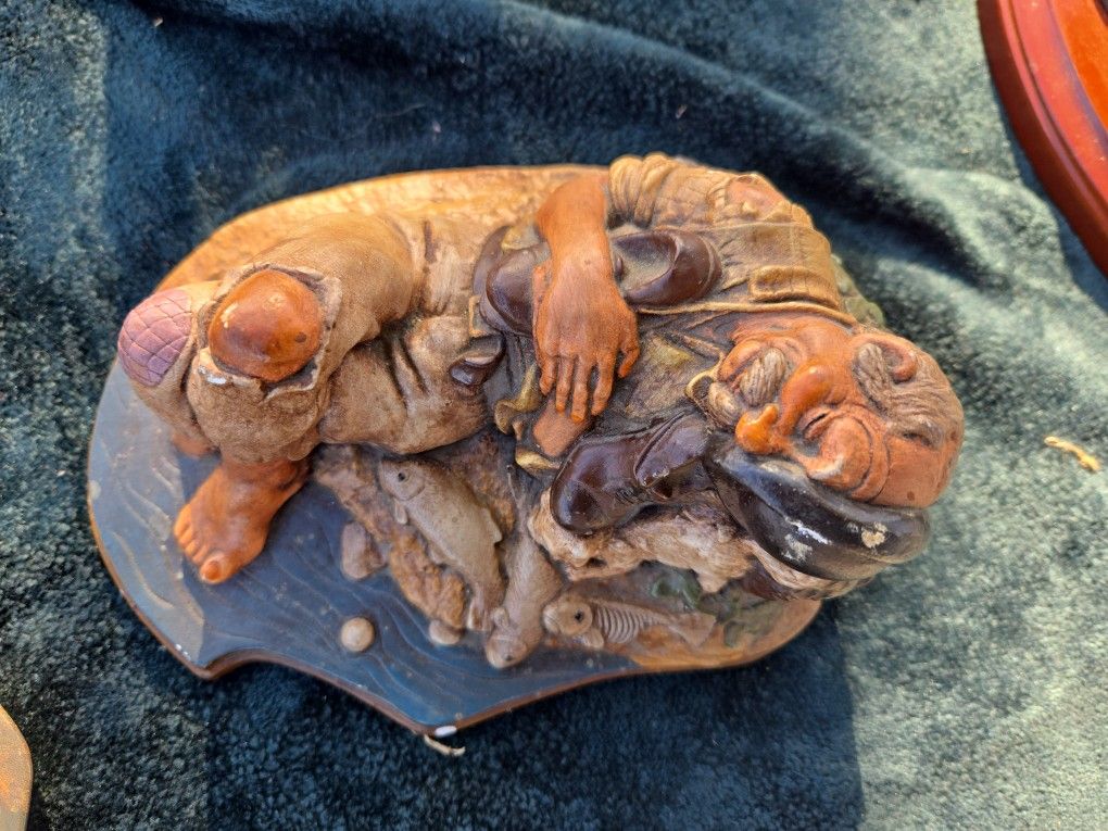 "Fisherman's Dream" Figurine