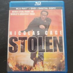Stolen Blu-ray Nicolas Cage