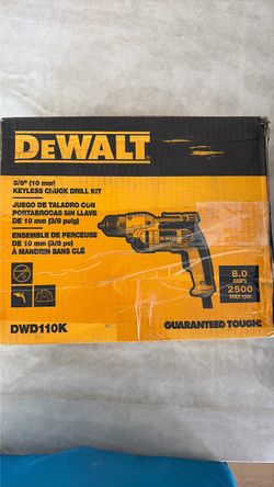 DeWalt DWD110K Keyless Chuck Drill Kit