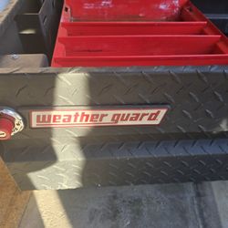 Weatherguard Black Job Box Aluminum