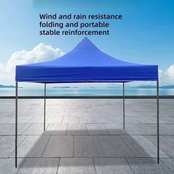 Pop-up Canopy Tent, Canopy Tent with Adjustable Height, Pop-up Tent 10x10, Windproof & Waterproof, Outdoor Canopy with Backpack Bag, 10x10 Tent for Pa