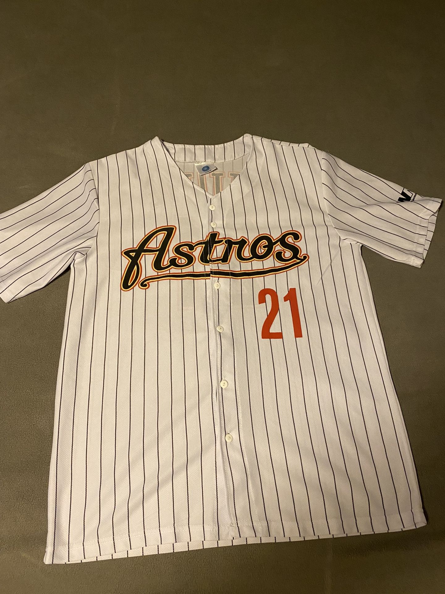 Men's Houston Astros "andy Pettitte" Jersey Size Xl