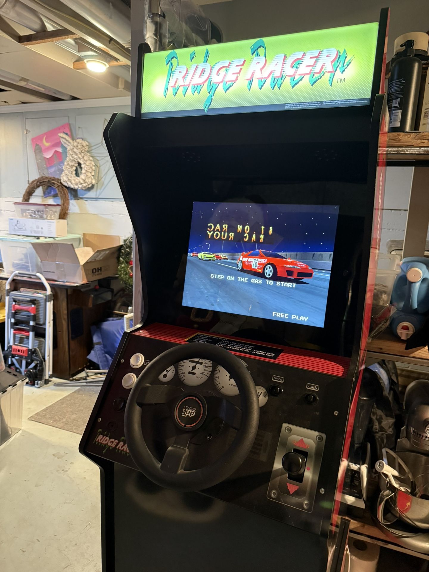 🎮 Arcade1Up Ridge Racer – 5 Games in 1 Racing Arcade Cabinet