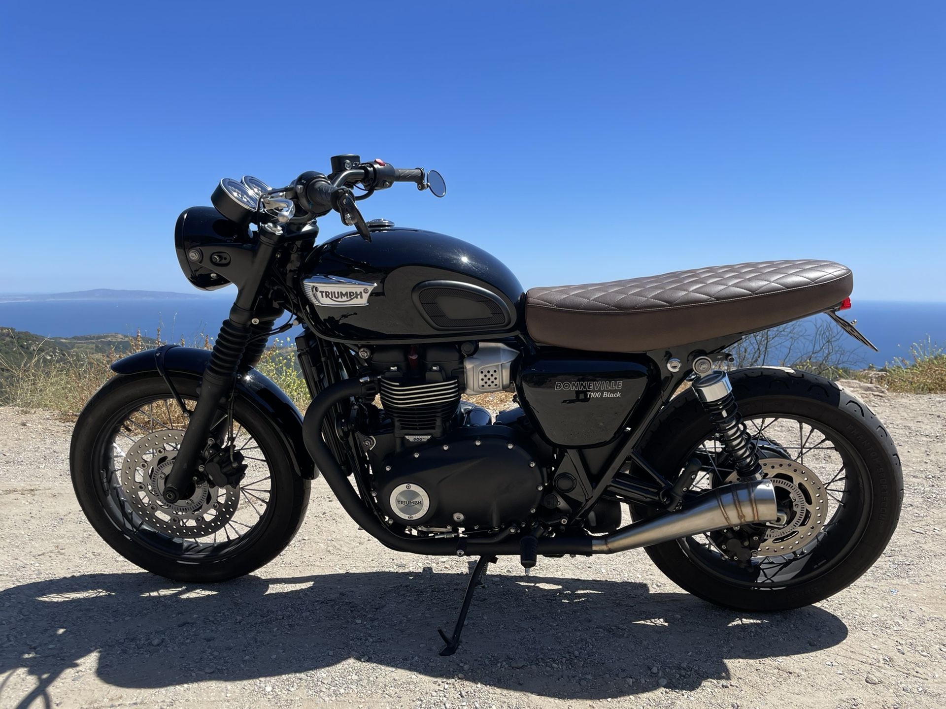 2019 Triumph Bonneville T100 Black