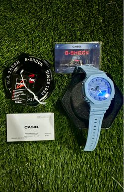 Light blue G shock