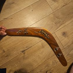 Wooden Boomerang 