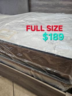 Orthopedic  !!! Full Set $189 >> Mattress And Box Spring