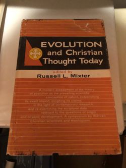Evolution and Christian Thought Today edited by Russell L Mixter