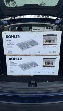 NEW Kohler Verse Double-Bowl Kitchen Sink