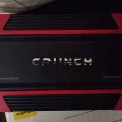 Crunch 5000W Car Amplifier  Thumbnail