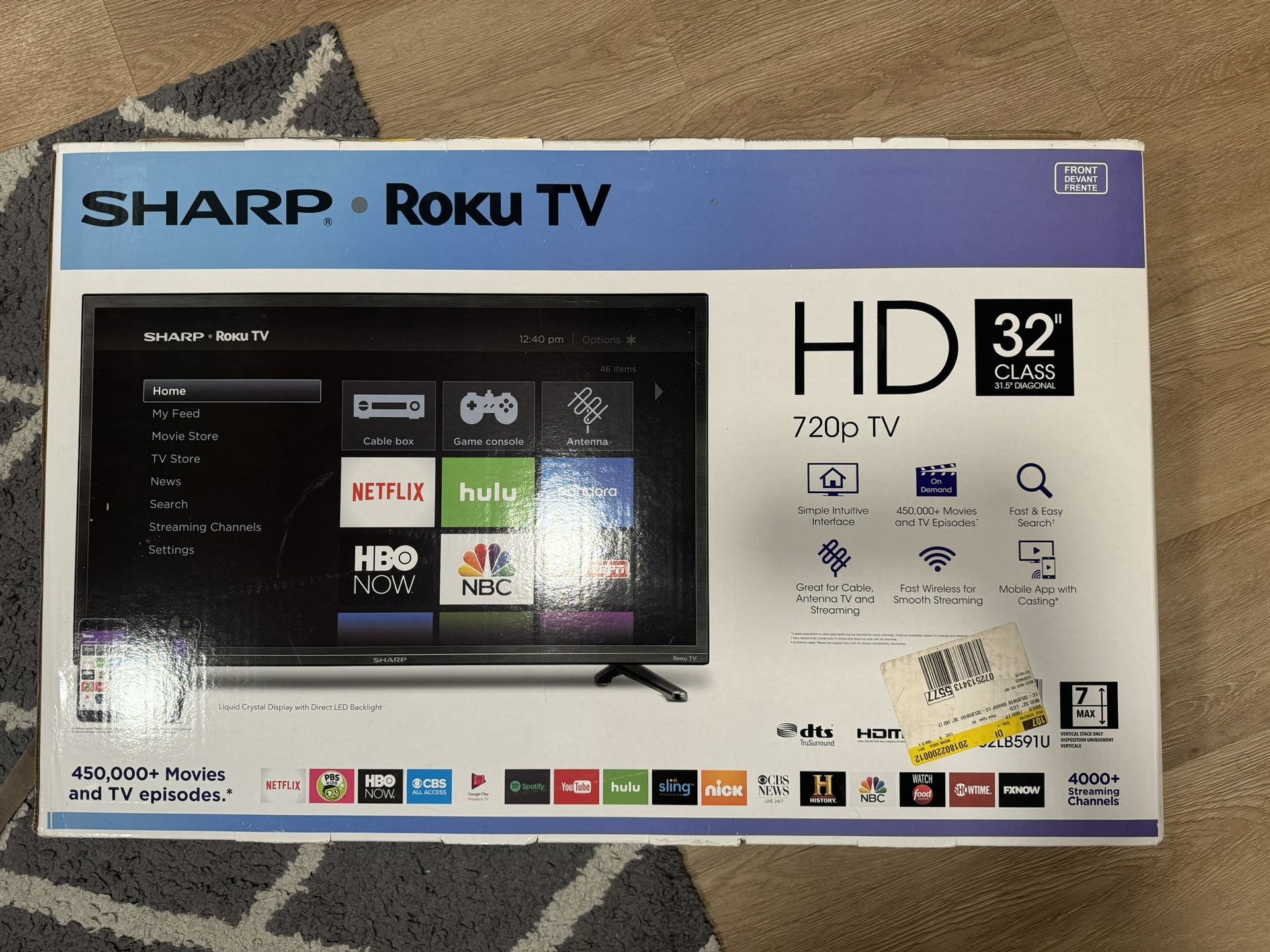 SHARP Roku TV 32”
