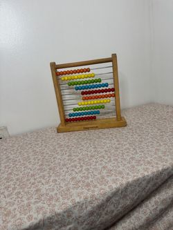 Imaginarium Wooden Abacus with Colorful Beads