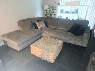 Gray Sectional Sofa