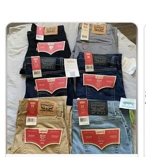 Levi's Jeans Variety 32x32, 34x32, 36x32, 38x32, Etc New!!