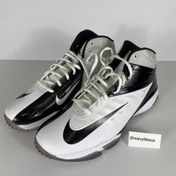 NIKE Vapor Pro 3/4 Speed Football Turf Shoes Mens Size 12.5 [527878-100]