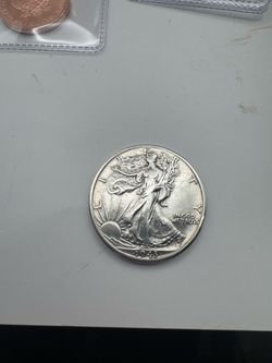 1943 Walking Liberty Silver Half Dollar
