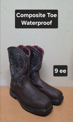 Ariat work boots sz9ee COMPOSITE TOE