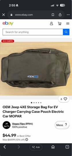 Storage bag  for jeeps