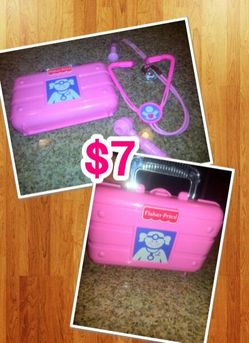 Pink Fisher price doctor set