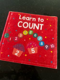 Learn to count felt book educational