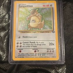 Kangaskhan Holo Jungle Pokemon Card
