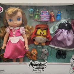 Disney Princess Aurora Sleeping Beauty Deluxe Doll Set
