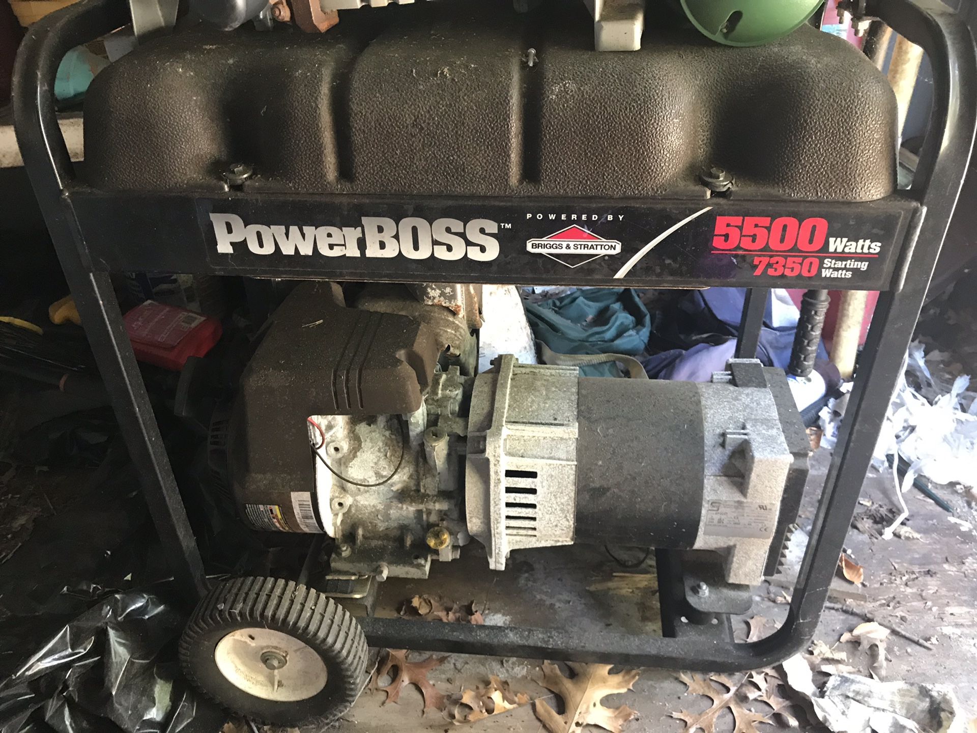 Power boss 55 watts generator