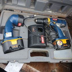 Ryobi Drill And Flashlight