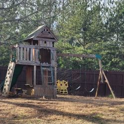 Jungle Gym Swing Set