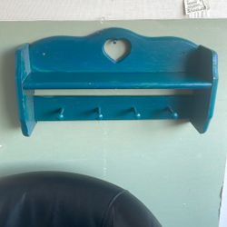 Wood Shelf Coat Rack